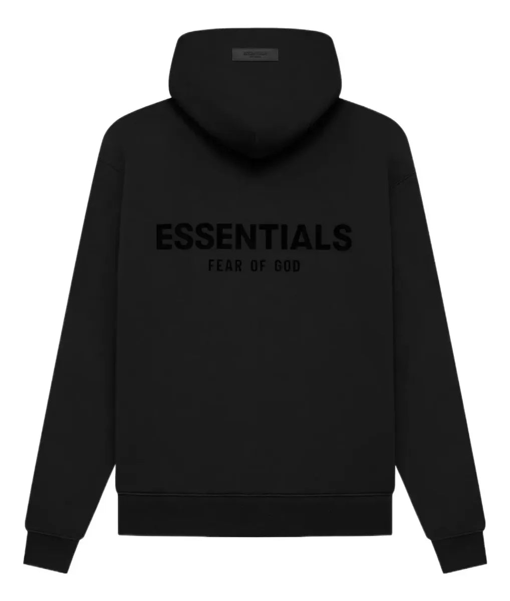 Fear Of God Essentials Hoodie Oversize Unisex NEGRA
